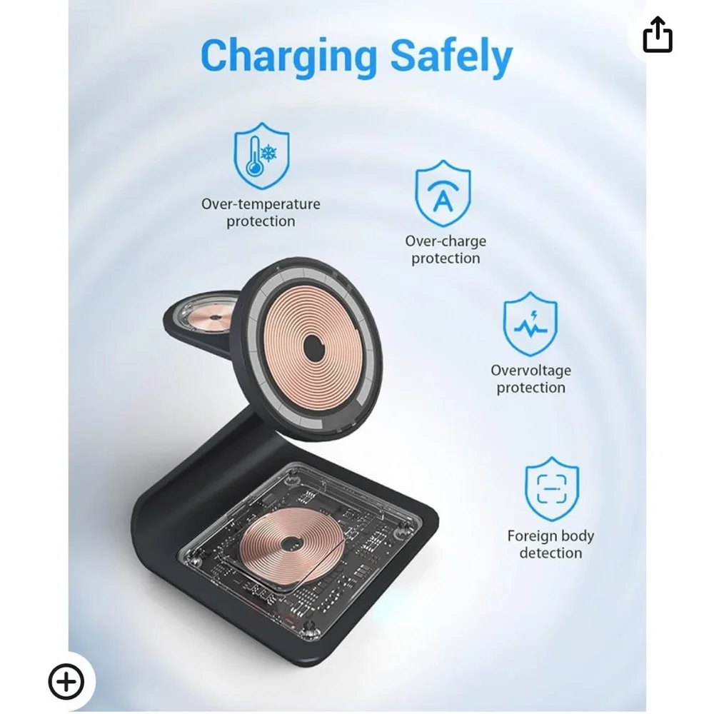 3 in 1 Wireless iPhone, AirPods and Apple Watch Charger